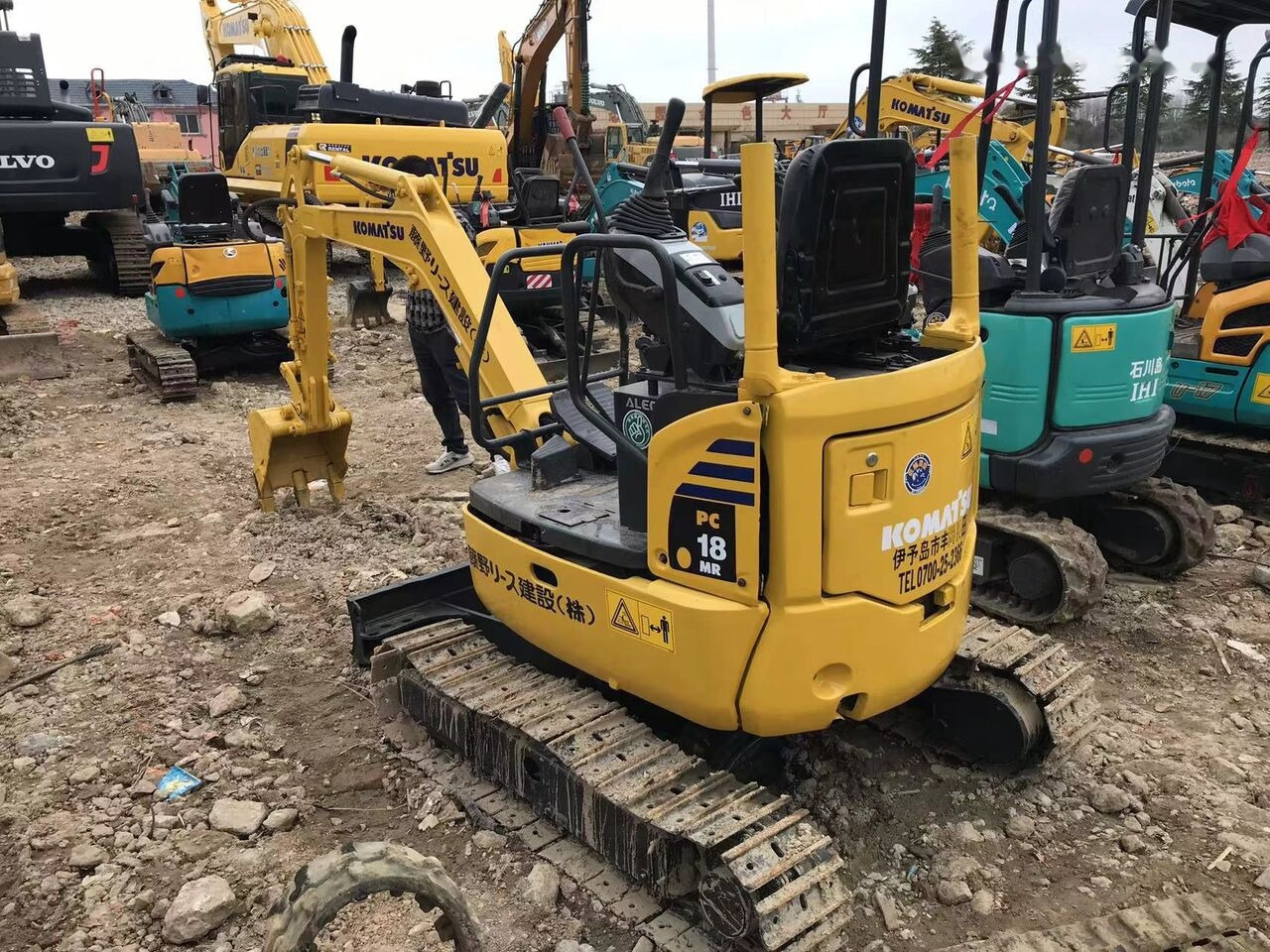 Komatsu PC18 - Miniexcavadora: foto 5 Komatsu PC18 - Miniexcavadora: foto 5