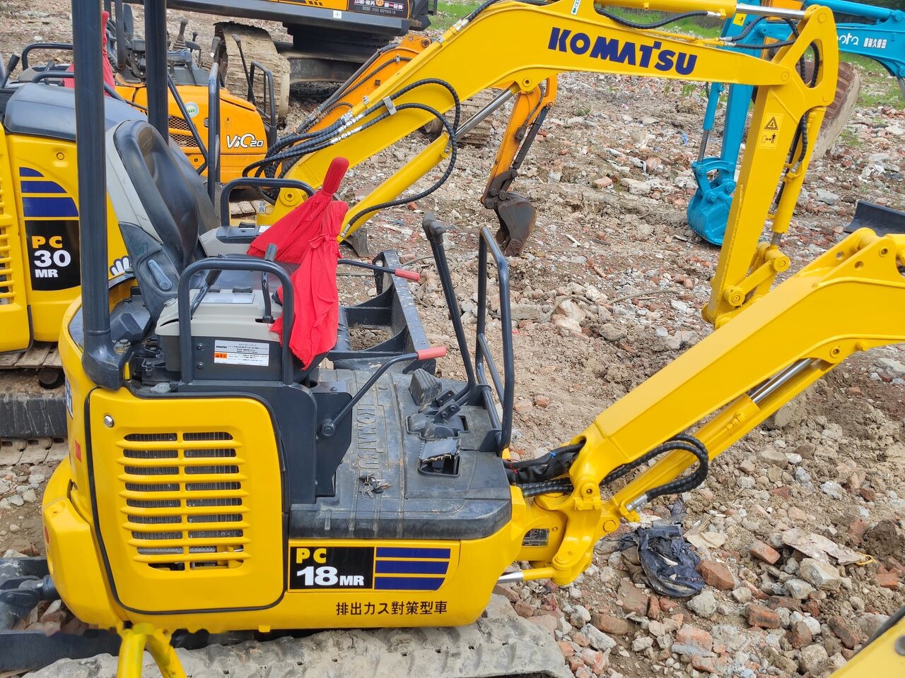 Komatsu PC18MR - Miniexcavadora: foto 5 Komatsu PC18MR - Miniexcavadora: foto 5