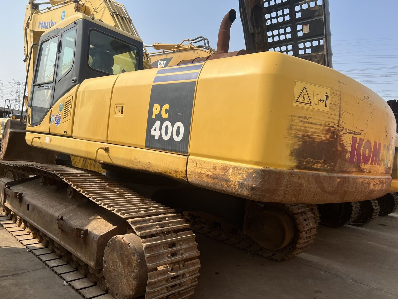 Komatsu PC400-7 - Excavadora de cadenas: foto 1 Komatsu PC400-7 - Excavadora de cadenas: foto 1