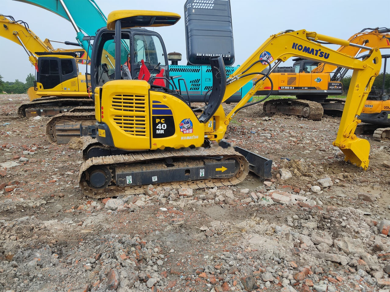 Komatsu PC40MR - Excavadora de cadenas: foto 4 Komatsu PC40MR - Excavadora de cadenas: foto 4