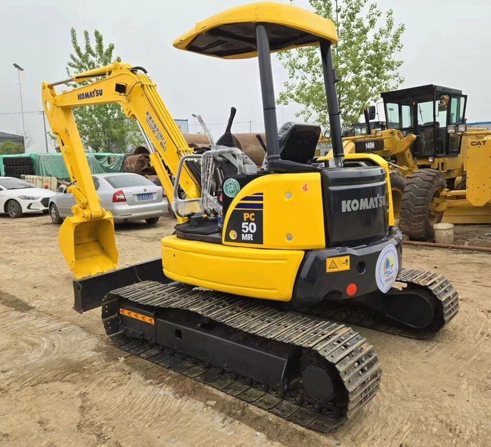 Miniexcavadora Komatsu PC50MR with canopy: foto 7