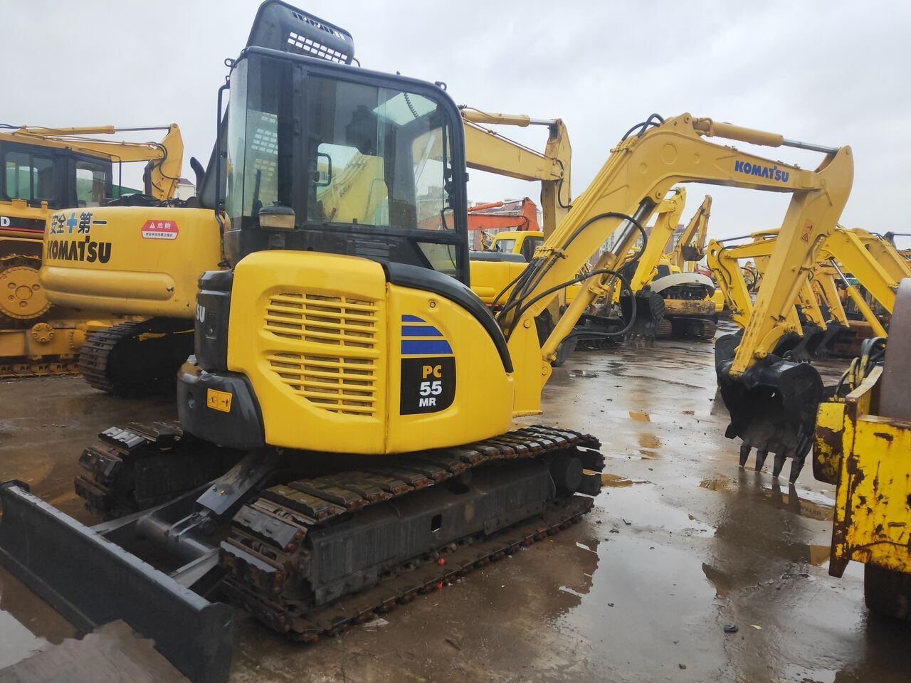 Komatsu PC55MR - Miniexcavadora: foto 2 Komatsu PC55MR - Miniexcavadora: foto 2