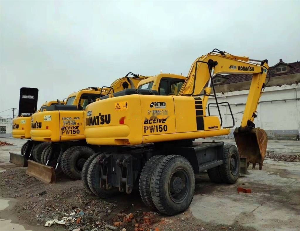 Komatsu PW150 - Excavadora de ruedas: foto 1 Komatsu PW150 - Excavadora de ruedas: foto 1