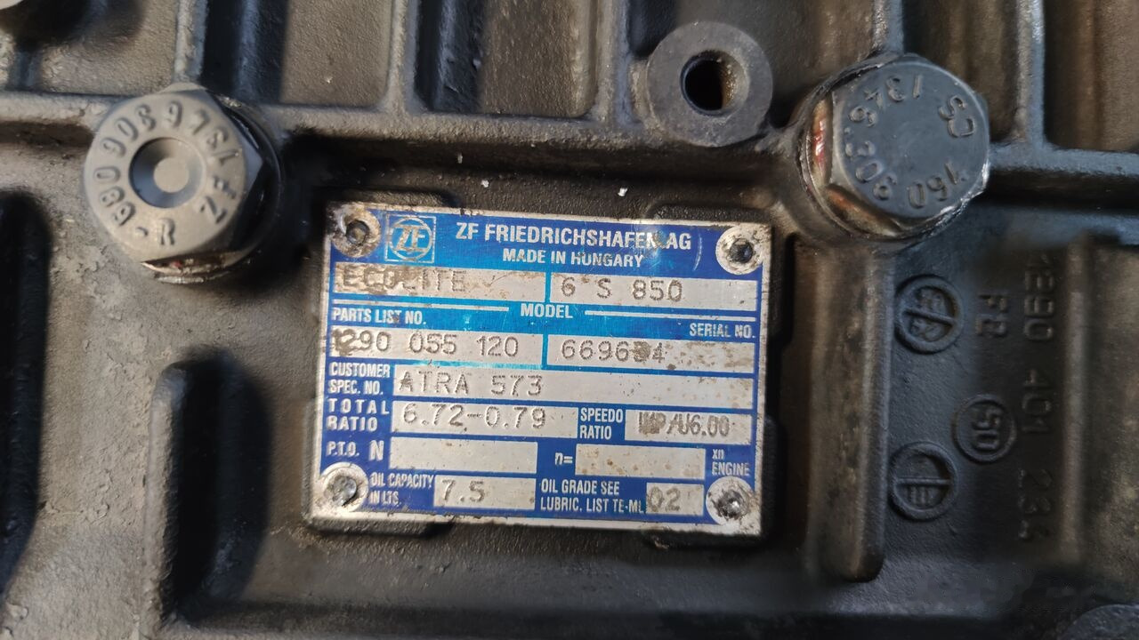 MAN ZF MAN TGL - Caja de cambios para Camión: foto 4 MAN ZF MAN TGL - Caja de cambios para Camión: foto 4