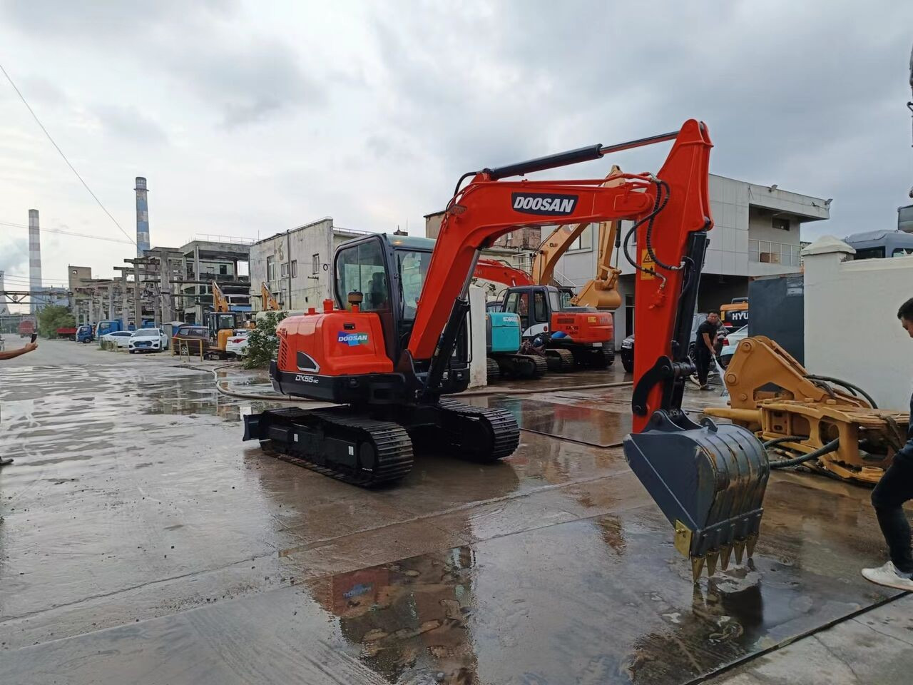 DOOSAN DX55 - 9C - Miniexcavadora: foto 2 DOOSAN DX55 - 9C - Miniexcavadora: foto 2