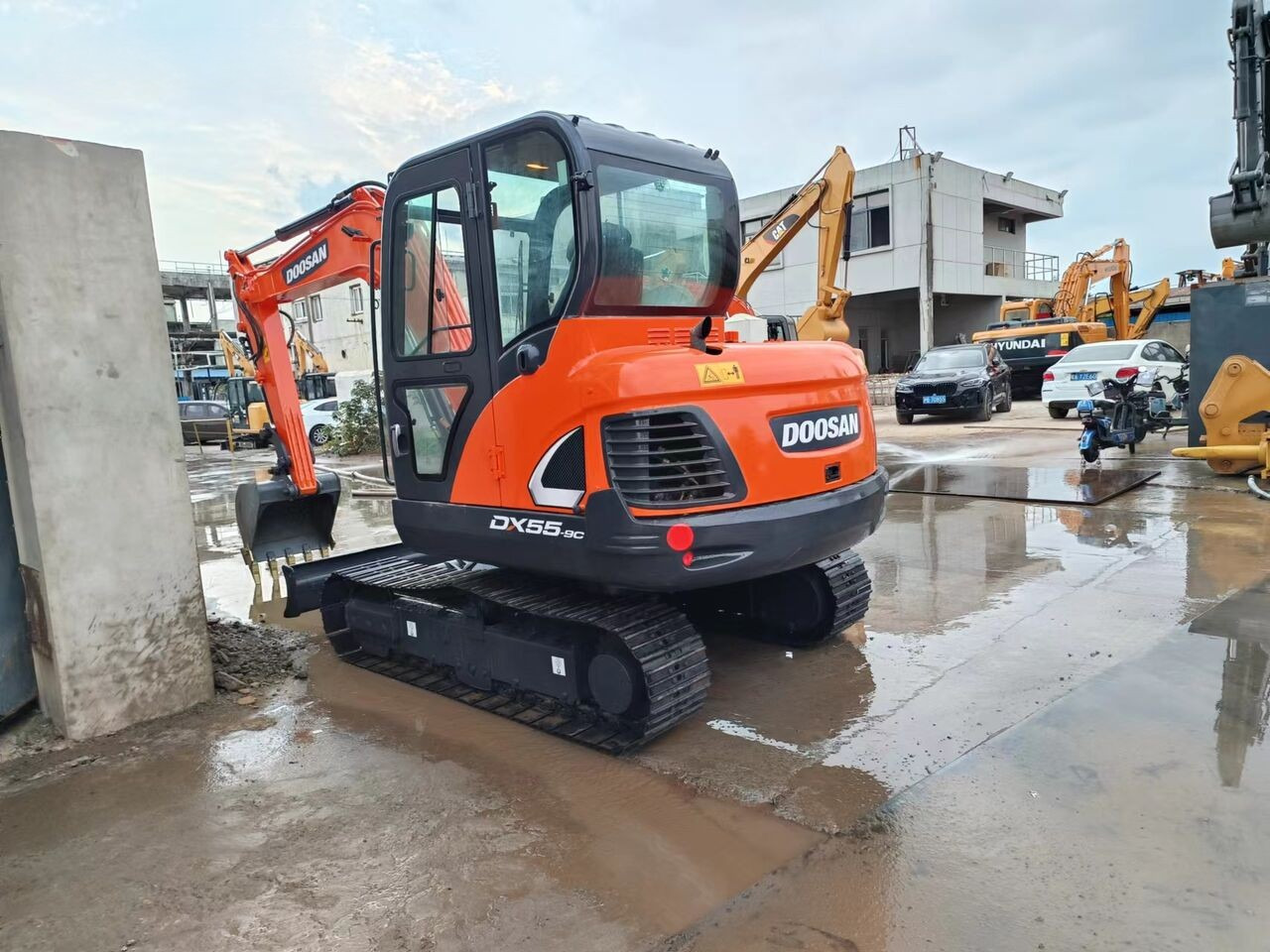 DOOSAN DX55-9C doosan dx 55 - 9 c - Miniexcavadora: foto 4 DOOSAN DX55-9C doosan dx 55 - 9 c - Miniexcavadora: foto 4