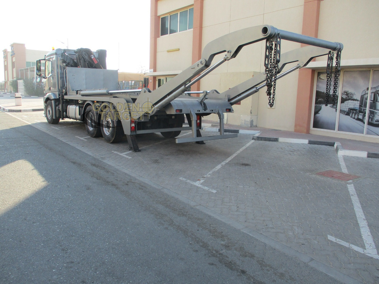 Leasing de MERCEDES-BENZ 2642 6×2 DOUBLE SKIP LOADER with HIAB Crane MERCEDES-BENZ 2642 6×2 DOUBLE SKIP LOADER with HIAB Crane: foto 8
