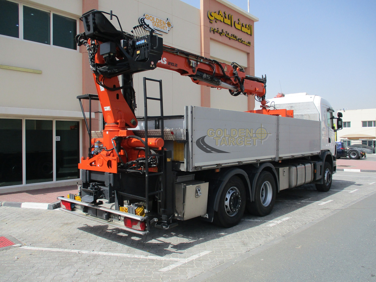 SCANIA G480 6x2 with ATLAS 210.2 Block Crane - Camión grúa: foto 3 SCANIA G480 6x2 with ATLAS 210.2 Block Crane - Camión grúa: foto 3
