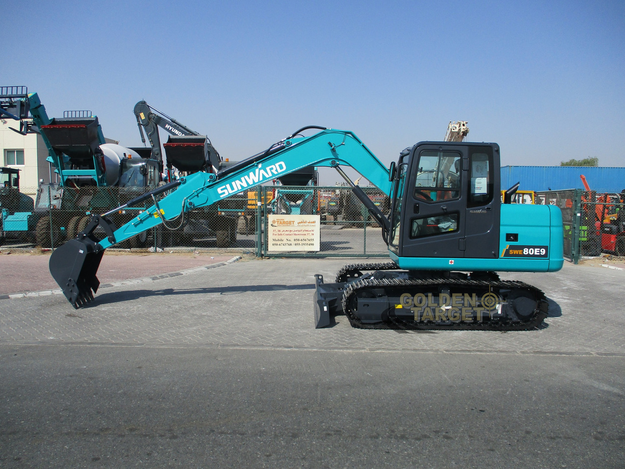 Miniexcavadora nuevo SUNWARD SWE80E9 Mini Hydraulic Excavator: foto 7