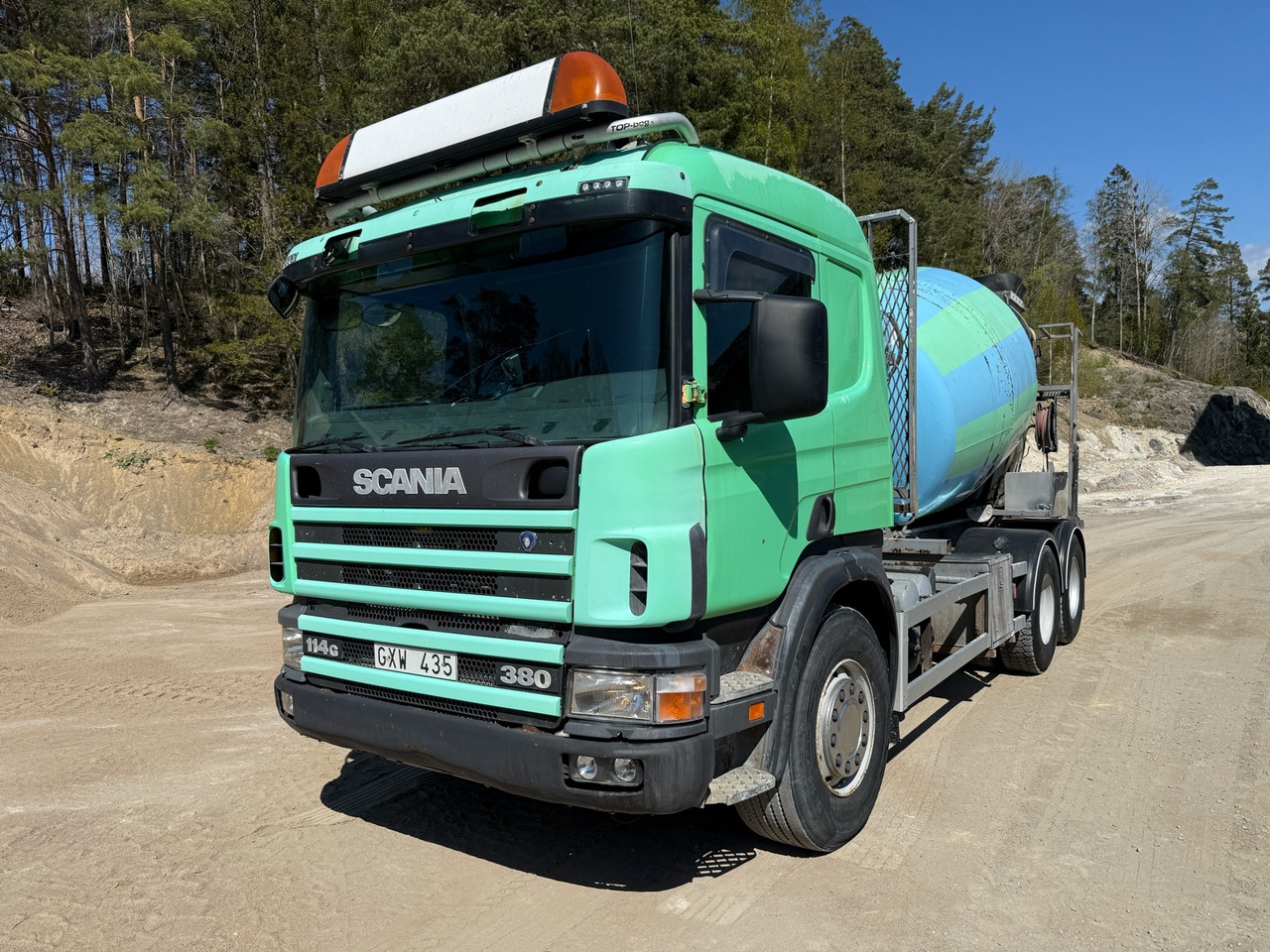 Betongbil Scania P114GB 6X2 -1999 - Camión hormigonera: foto 1 Betongbil Scania P114GB 6X2 -1999 - Camión hormigonera: foto 1