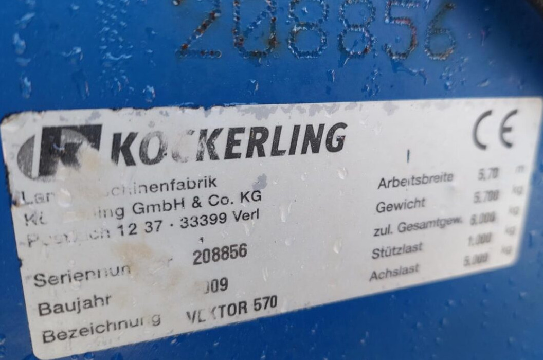 Grada Köckerling Vector 570/800: foto 15