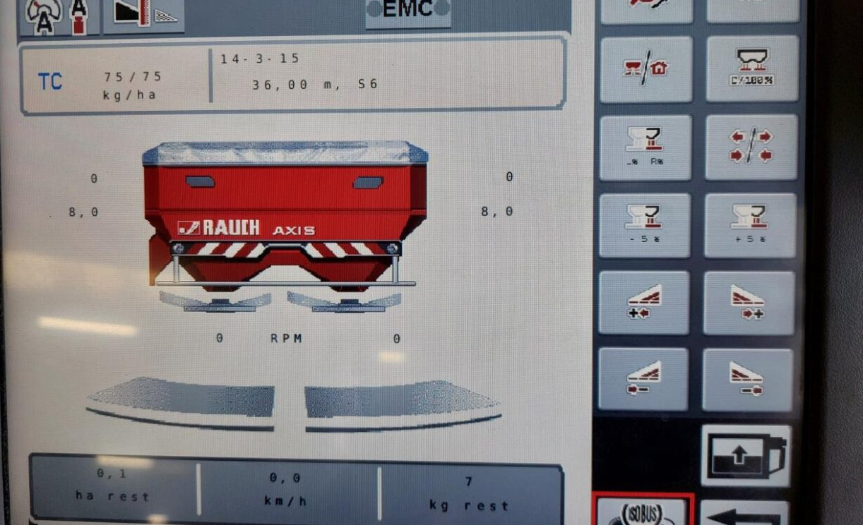 Esparcidor de fertilizantes Rauch Rauch Axis H 30.2 EMC+W -Speed: foto 12