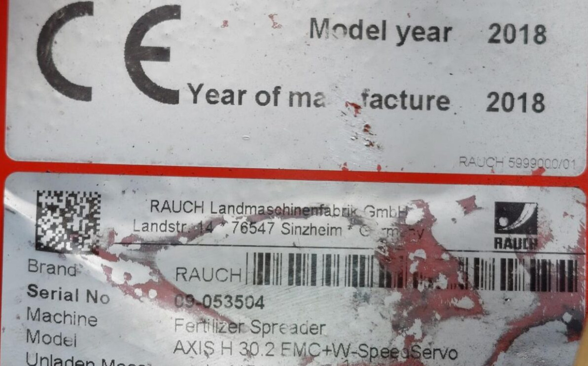 Esparcidor de fertilizantes Rauch Rauch Axis H 30.2 EMC+W -Speed: foto 15