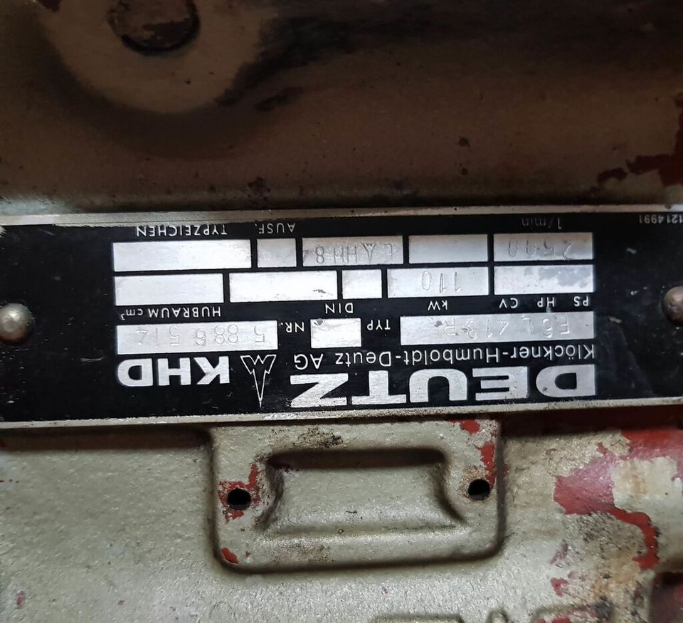 Deutz F6L 413 R 5 8865514 Deutz F6L 413 R - Bloque de cilindros para Camión: foto 2 Deutz F6L 413 R 5 8865514 Deutz F6L 413 R - Bloque de cilindros para Camión: foto 2