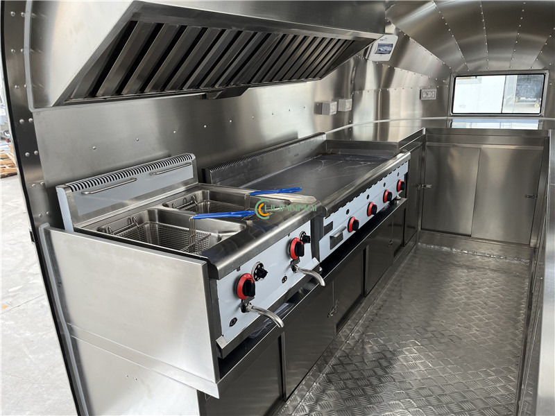 Remolque venta ambulante nuevo Burger Van Burger Food Truck, Fast Food Trailers,Catering Trailer: foto 9