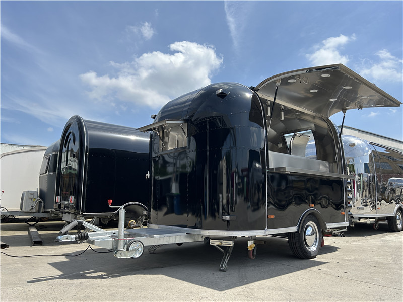 Remolque venta ambulante para transporte de alimentos European Food Truck Crepe,Burger,Grilled Sausage,Lángos Food Trailer: foto 7