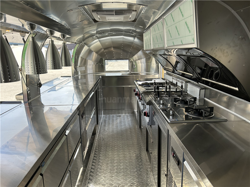 Remolque venta ambulante nuevo Food Truck Burger Food Truck, Salad Sandwich Food Trailer: foto 21
