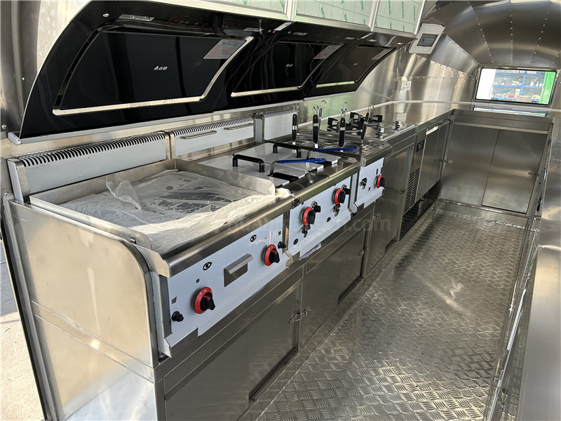 Remolque venta ambulante nuevo Food Truck Burger Food Truck, Salad Sandwich Food Trailer: foto 12