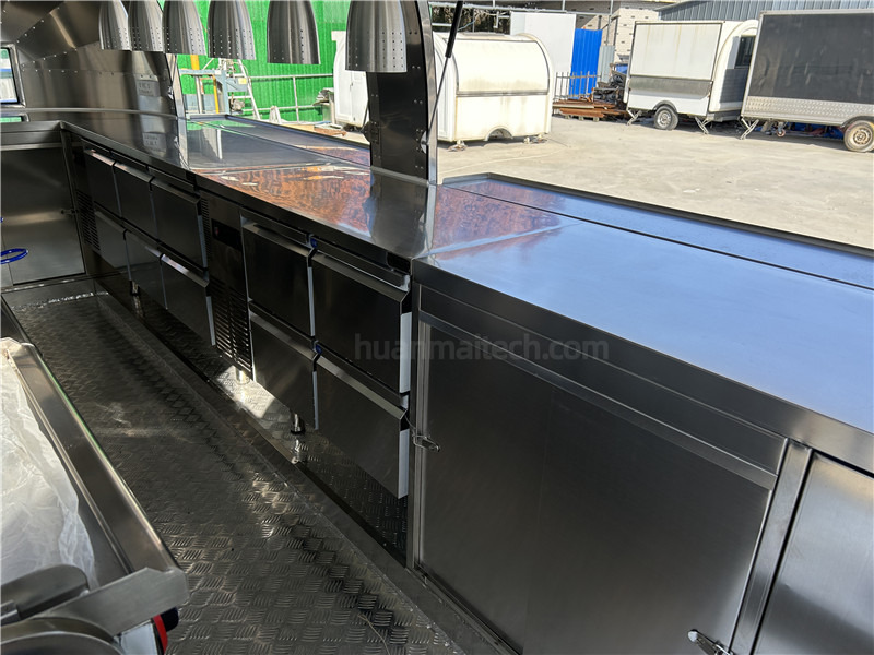 Remolque venta ambulante nuevo Food Truck Burger Food Truck, Salad Sandwich Food Trailer: foto 13