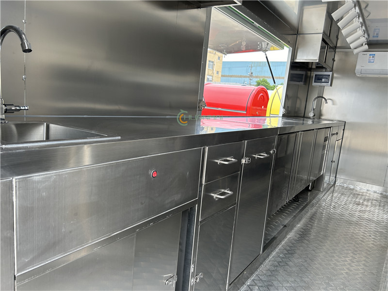 Remolque venta ambulante nuevo Ice Cream Food Truck Burger Food Truck Coffee Food Trailers: foto 9