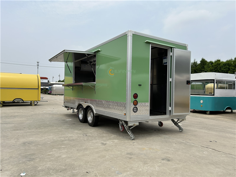 Remolque venta ambulante nuevo Ice Cream Food Truck Burger Food Truck Coffee Food Trailers: foto 7