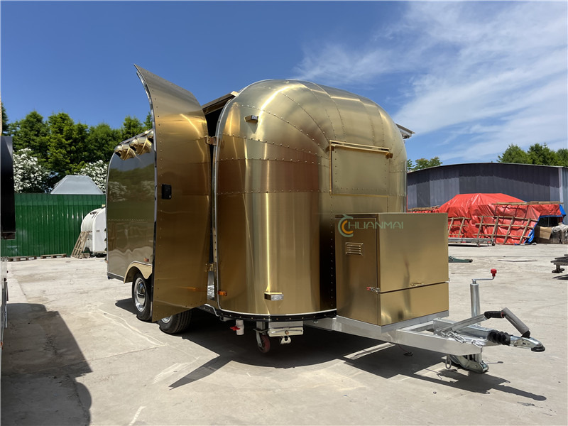 Remolque venta ambulante nuevo Ice Cream Trailer ,Coffee Food Trailer Gold Food Truck, Burger Foodtruck: foto 14