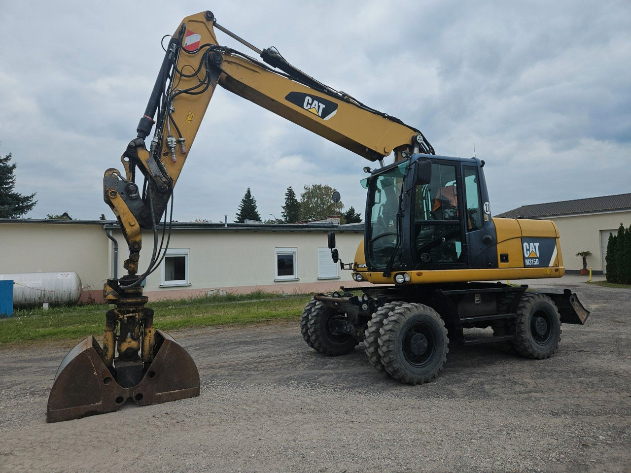 CAT M315D Mobilbagger orig. 4.080h ! 3 Anbauteile - Excavadora de ruedas: foto 1 CAT M315D Mobilbagger orig. 4.080h ! 3 Anbauteile - Excavadora de ruedas: foto 1