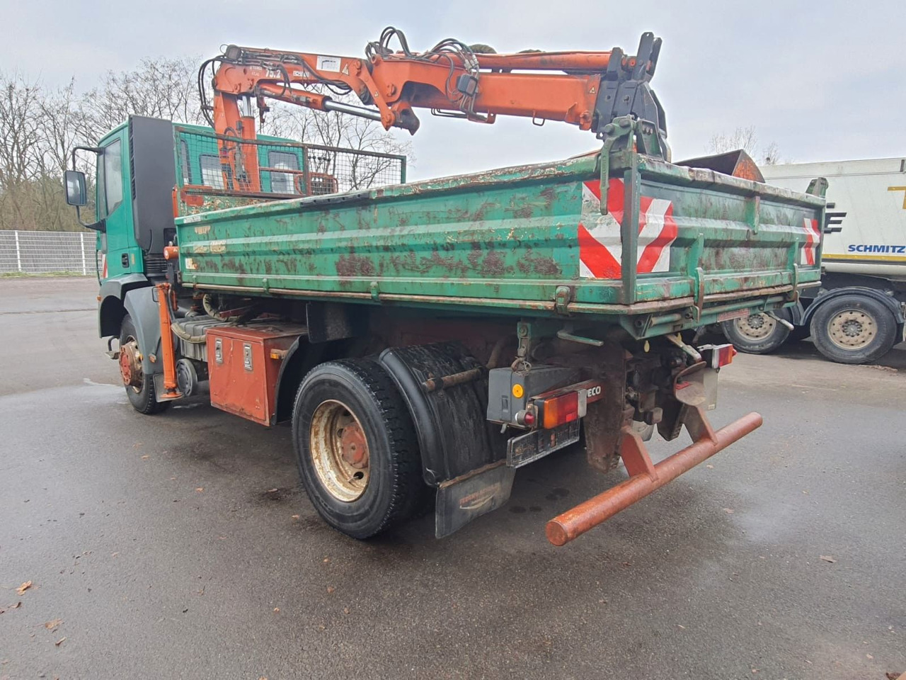 Iveco ML140E18 Dreiseitenkipper 4x4 mit Kran+Greifere - Camión volquete: foto 3 Iveco ML140E18 Dreiseitenkipper 4x4 mit Kran+Greifere - Camión volquete: foto 3