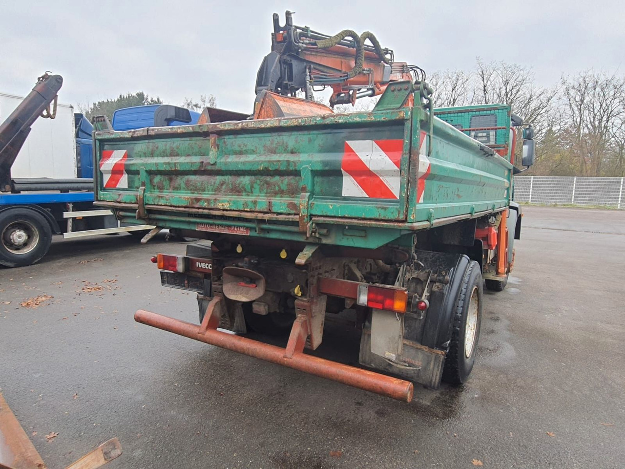 Iveco ML140E18 Dreiseitenkipper 4x4 mit Kran+Greifere - Camión volquete: foto 4 Iveco ML140E18 Dreiseitenkipper 4x4 mit Kran+Greifere - Camión volquete: foto 4