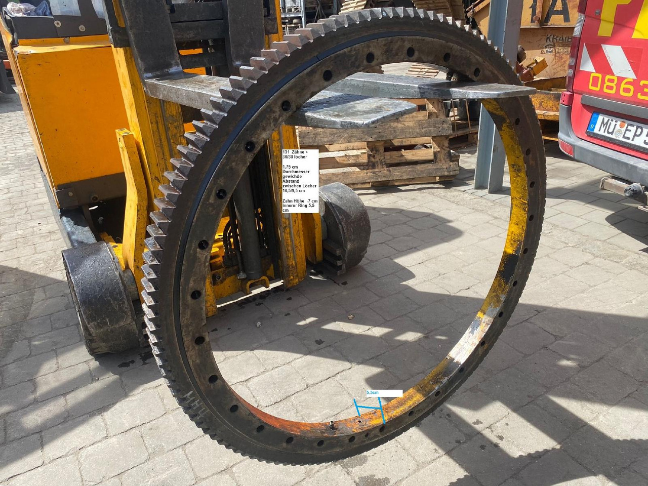 Atlas , O&K - Corona de giro para Maquinaria de construcción: foto 3 Atlas , O&K - Corona de giro para Maquinaria de construcción: foto 3