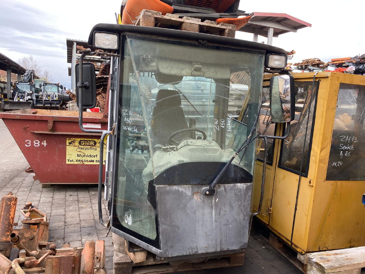 Hitachi ZW 150 - Cabina para Excavadora: foto 3 Hitachi ZW 150 - Cabina para Excavadora: foto 3