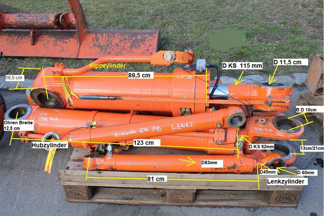 Hitachi ZW 310 - Cilindro hidráulico para Maquinaria de construcción: foto 3 Hitachi ZW 310 - Cilindro hidráulico para Maquinaria de construcción: foto 3
