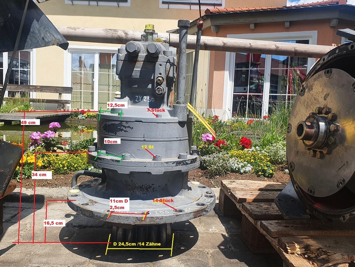 Reductor de giro para Maquinaria de construcción Hitachi ZX 250: foto 8 Reductor de giro para Maquinaria de construcción Hitachi ZX 250: foto 8