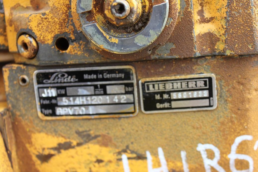 Bomba hidráulica para Maquinaria de construcción Liebherr Linde BPV 70 aus LH LR 622 /722: foto 10