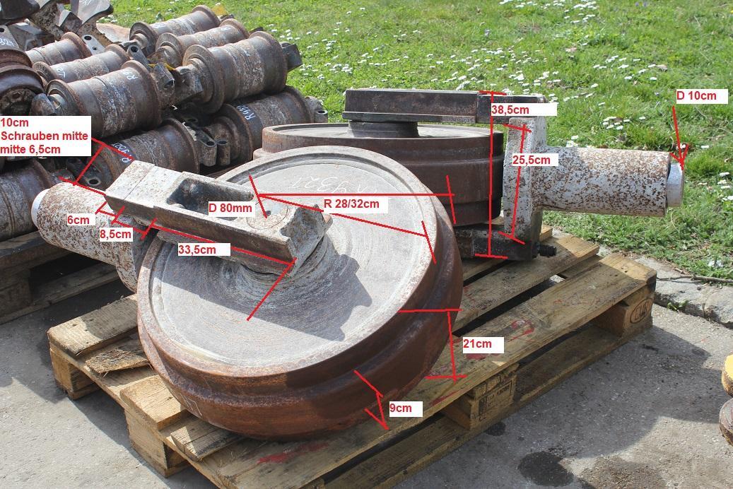 Liebherr R 932 LIT - Piezas del tren de rodaje para Maquinaria de construcción: foto 1 Liebherr R 932 LIT - Piezas del tren de rodaje para Maquinaria de construcción: foto 1