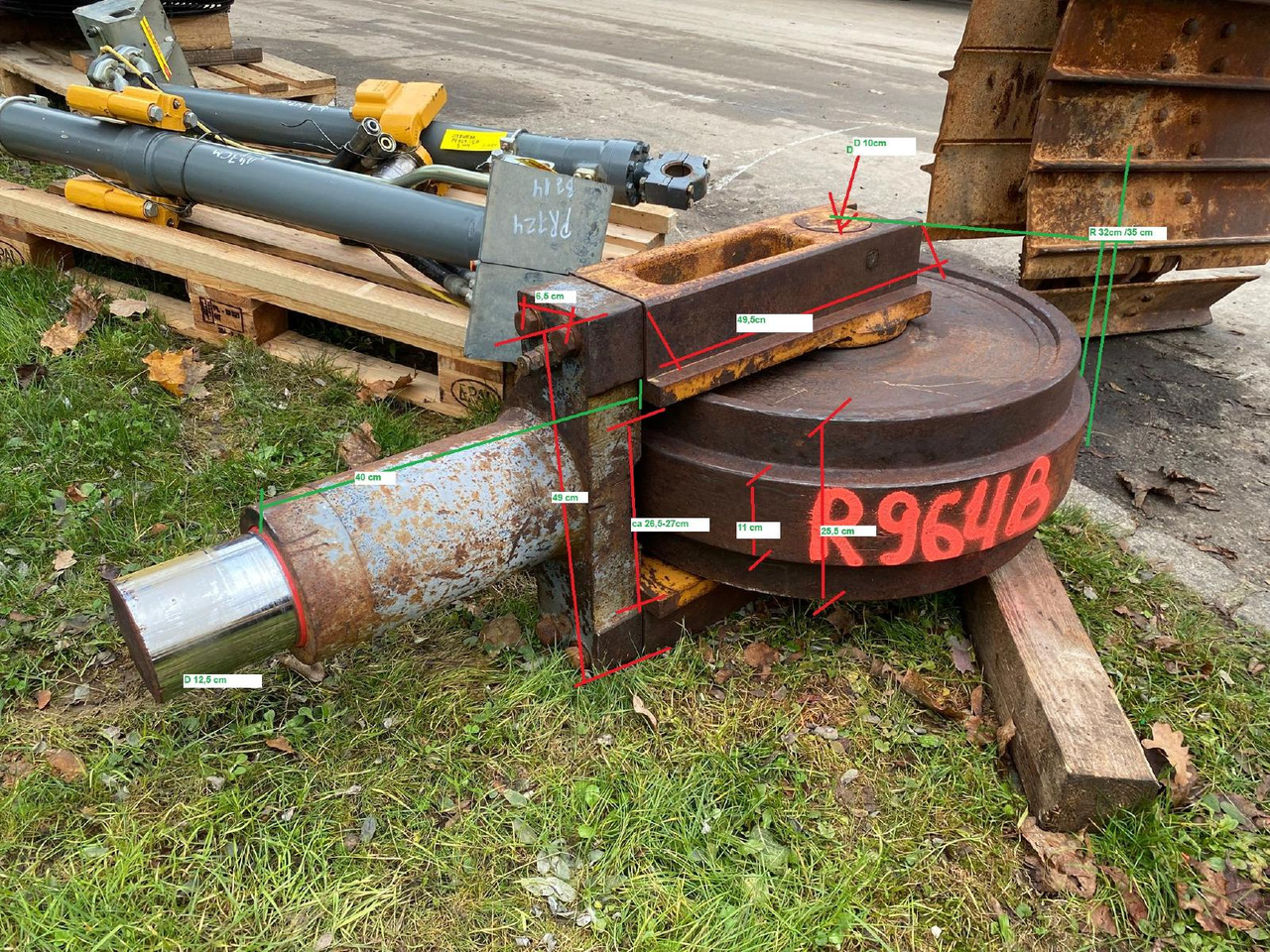 Liebherr R 964 B LIT - Piezas de recambio para Excavadora de cadenas: foto 2 Liebherr R 964 B LIT - Piezas de recambio para Excavadora de cadenas: foto 2