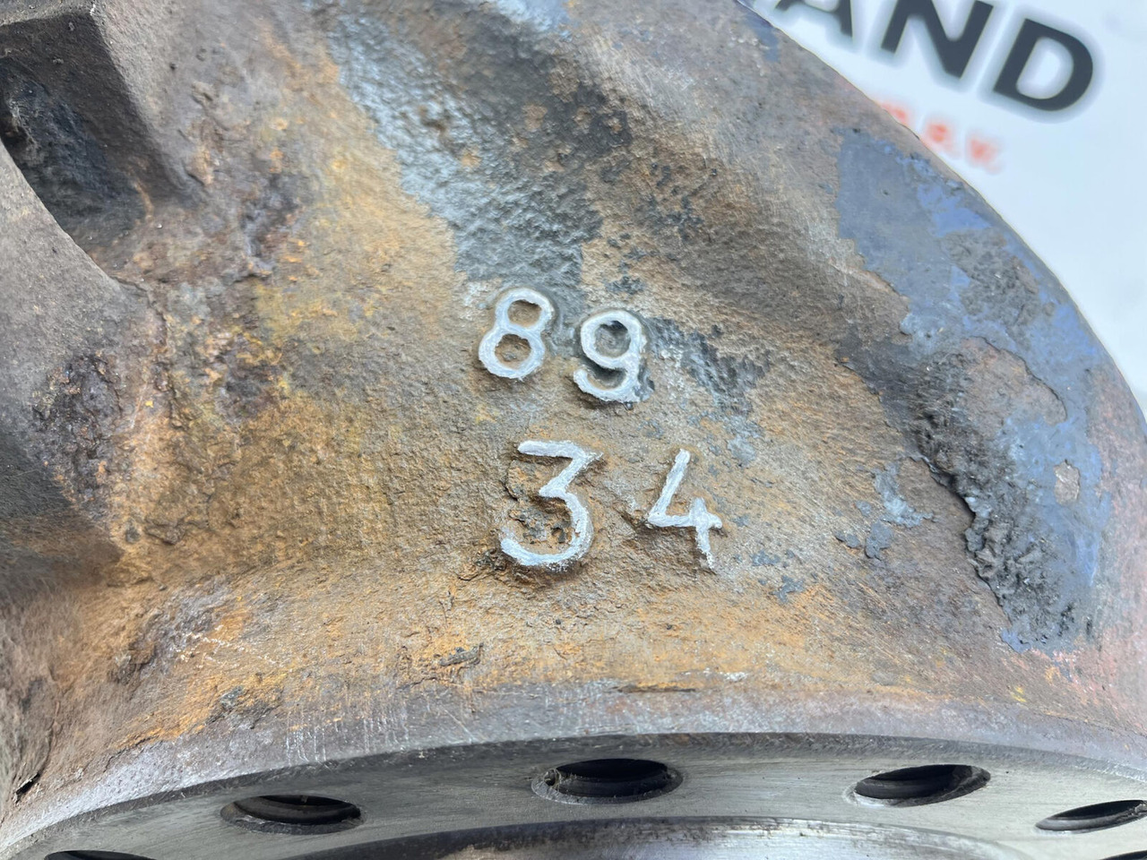 Mangueta para Autogrúa Grove GMK Steering knuckle 16 holes: foto 10