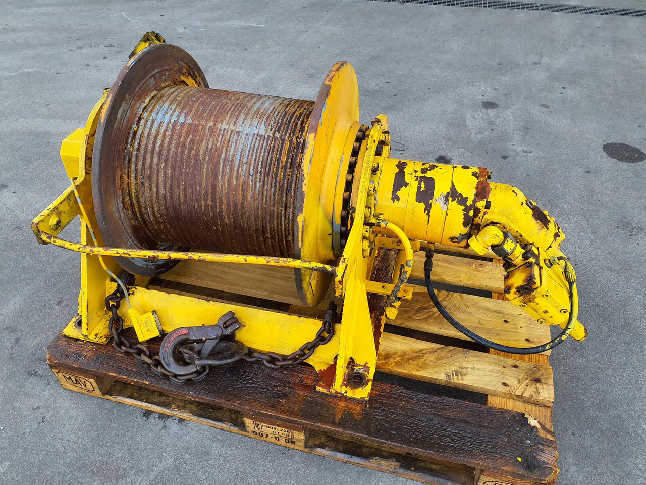 Krupp KMK 3050 winch 2 - Cabrestante para Autogrúa: foto 2 Krupp KMK 3050 winch 2 - Cabrestante para Autogrúa: foto 2