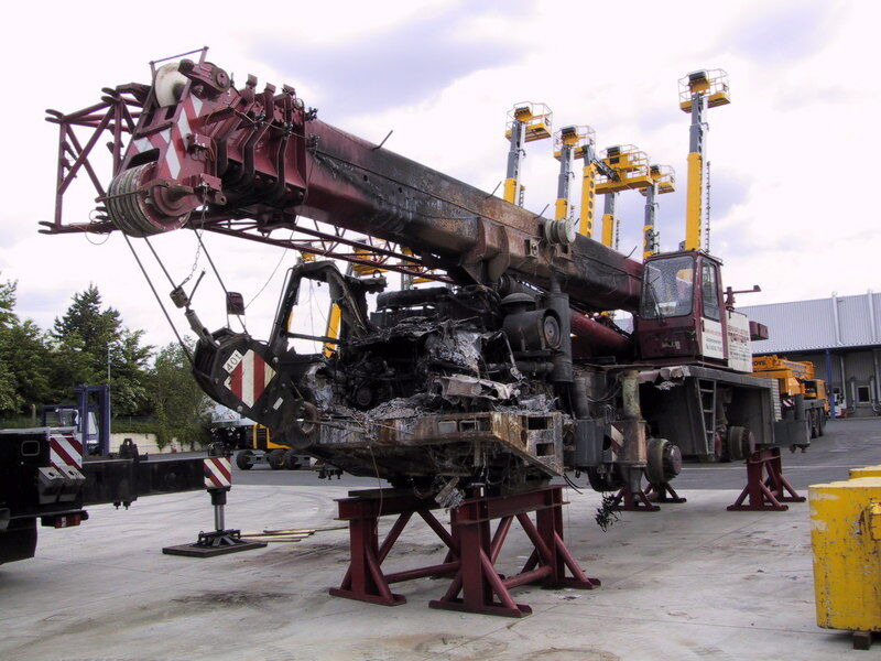 Krupp KMK 4070 for parts - Grúa todo terreno: foto 2 Krupp KMK 4070 for parts - Grúa todo terreno: foto 2