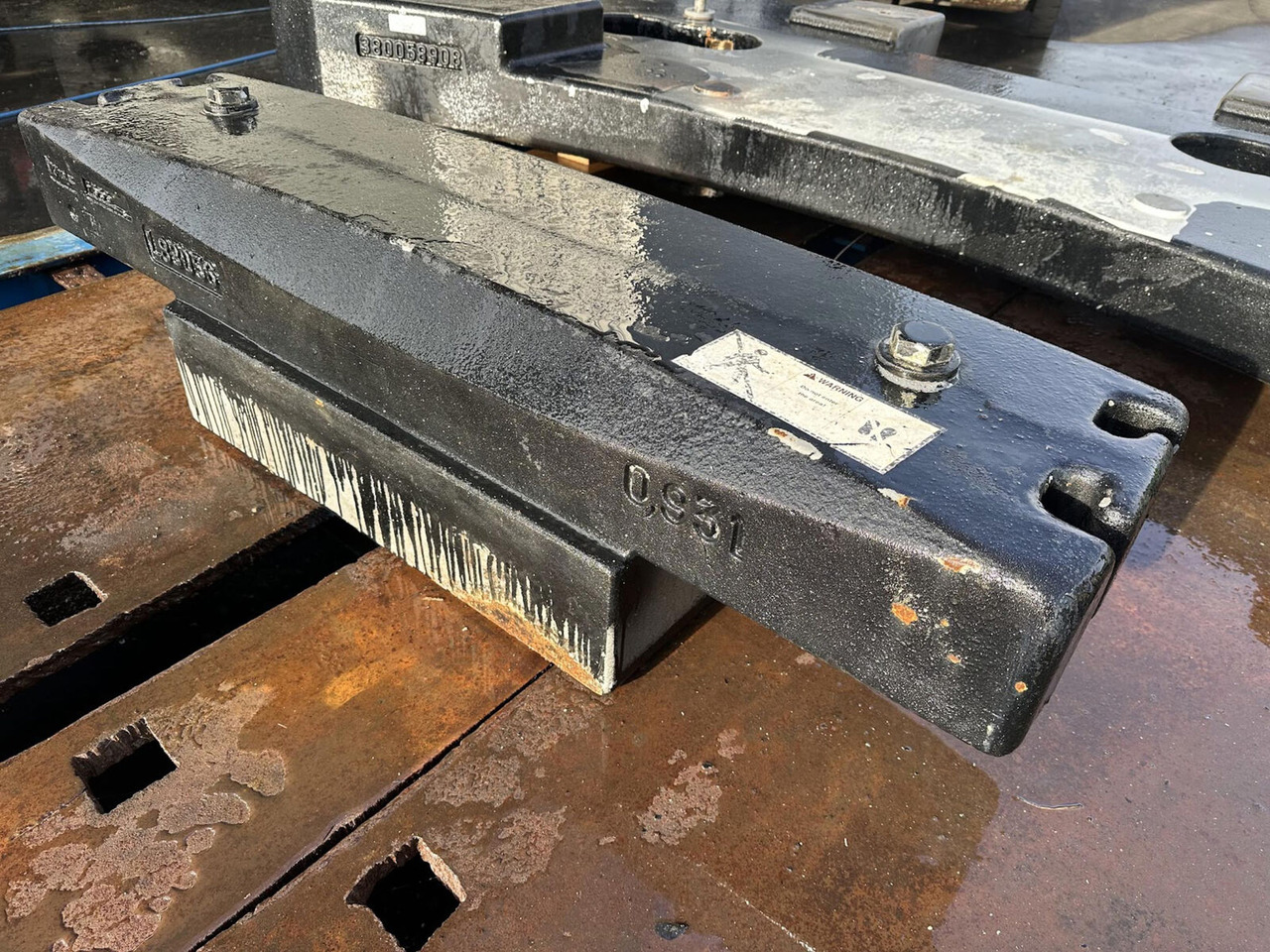 Liebherr LTM 1100-5.2 Counterweight 0,93 ton - Contrapeso para Autogrúa: foto 3 Liebherr LTM 1100-5.2 Counterweight 0,93 ton - Contrapeso para Autogrúa: foto 3