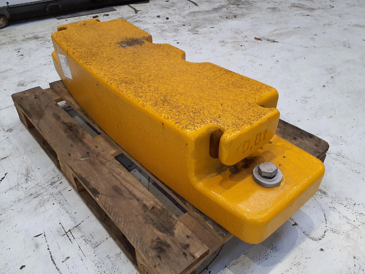 Liebherr LTM 1150-5.3 counterweight 0.8T - Contrapeso para Autogrúa: foto 2 Liebherr LTM 1150-5.3 counterweight 0.8T - Contrapeso para Autogrúa: foto 2