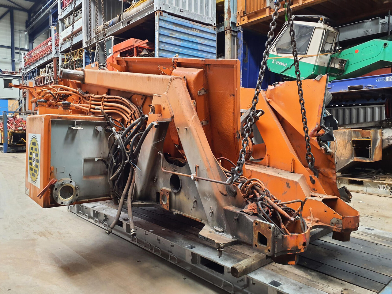Liebherr LTM 1200/1 Upper frame - Bastidor/ Chasis para Autogrúa: foto 3 Liebherr LTM 1200/1 Upper frame - Bastidor/ Chasis para Autogrúa: foto 3
