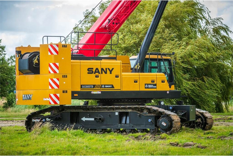 Grúa sobre orugas Palfinger Sany SCE800TB: foto 20