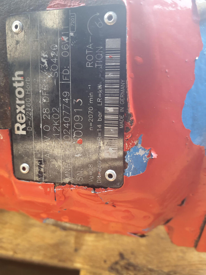 Rexroth Rexroth pump A1OV 0 28 DFR1/31R - Bomba hidráulica para Autogrúa: foto 4 Rexroth Rexroth pump A1OV 0 28 DFR1/31R - Bomba hidráulica para Autogrúa: foto 4