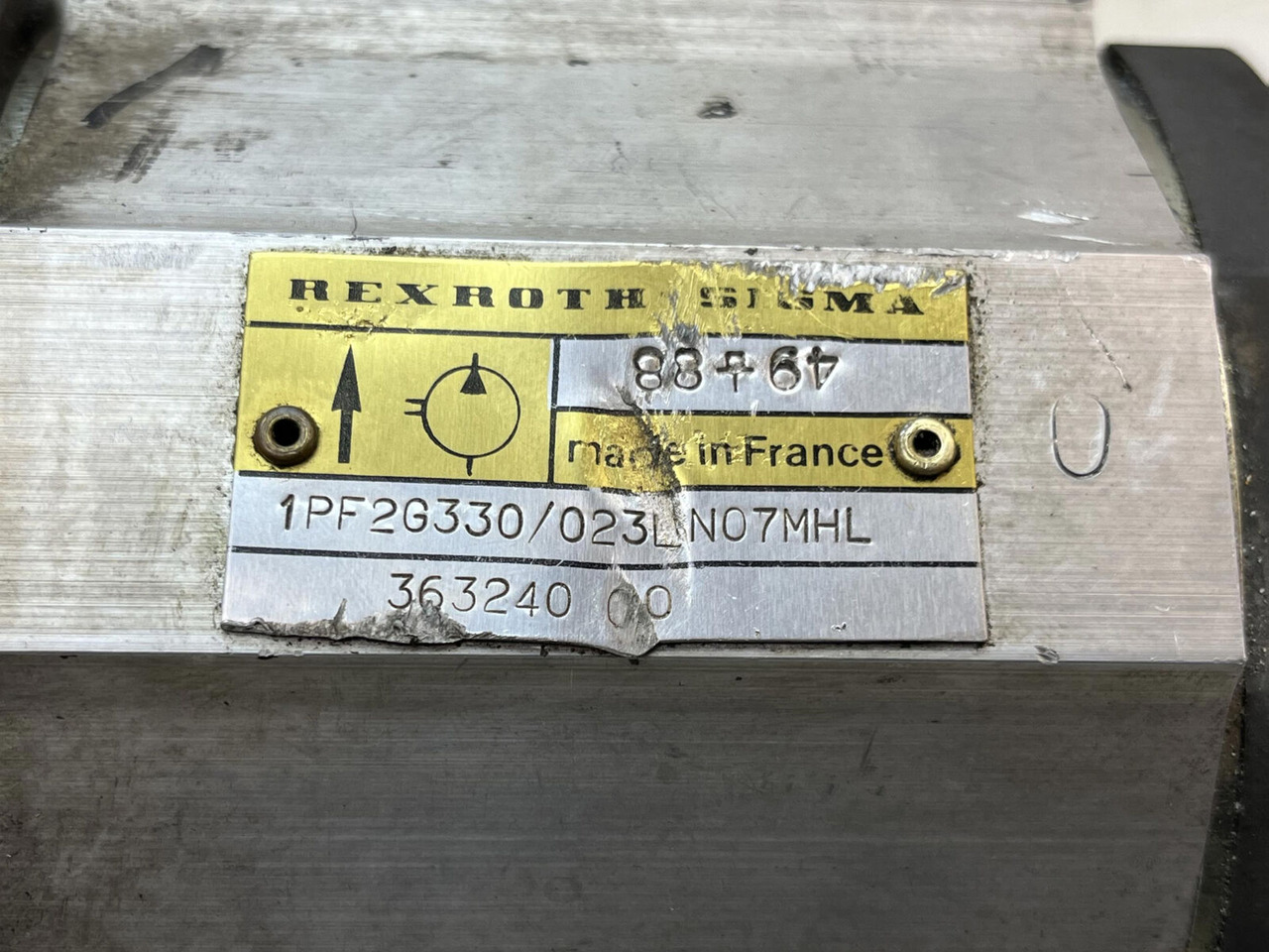 Bomba hidráulica para Autogrúa Rexroth Rexroth sigma gear pump: foto 7 Bomba hidráulica para Autogrúa Rexroth Rexroth sigma gear pump: foto 7