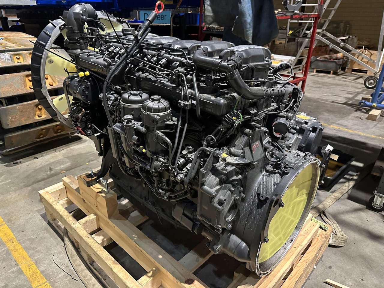 Scania Demag AC 220-1, AC 5.220-1 Scania DC13 313A motor - Motor para Grúa: foto 1 Scania Demag AC 220-1, AC 5.220-1 Scania DC13 313A motor - Motor para Grúa: foto 1