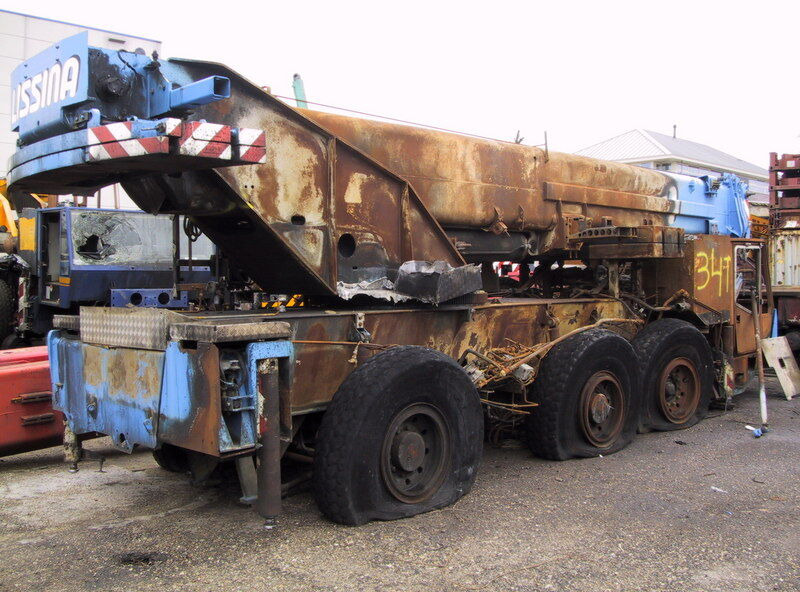 Terex AC 155 for parts - Autogrúa: foto 2 Terex AC 155 for parts - Autogrúa: foto 2