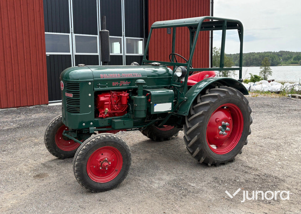 Bolinder-Munktell BM Victor traktor med kärra och tvåskärig plog - Tractor: foto 3 Bolinder-Munktell BM Victor traktor med kärra och tvåskärig plog - Tractor: foto 3