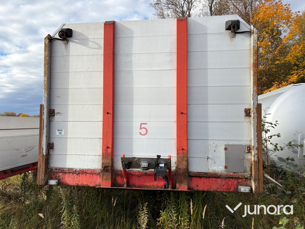 Flaktrailer - Kaupe, 12.4m, 2003 - Semirremolque plataforma/ Caja abierta: foto 5 Flaktrailer - Kaupe, 12.4m, 2003 - Semirremolque plataforma/ Caja abierta: foto 5