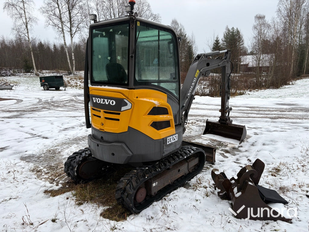 Grävmaskin - Volvo ECR25D, inkl. redskap - Miniexcavadora: foto 5 Grävmaskin - Volvo ECR25D, inkl. redskap - Miniexcavadora: foto 5